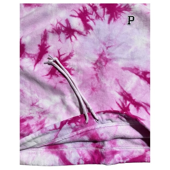 PINK Victoria's Secret Fuchsia Tie-Dye Top - Picture 3 of 15